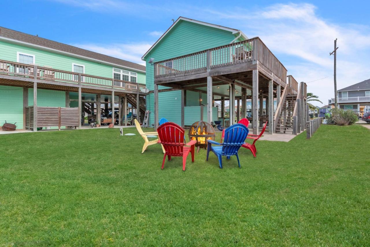 Steps To Beach Golf Cart About Time Beach Retreat Bolivar Peninsula 외부 사진