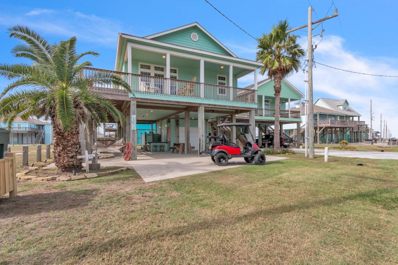 Steps To Beach Golf Cart About Time Beach Retreat Bolivar Peninsula 외부 사진